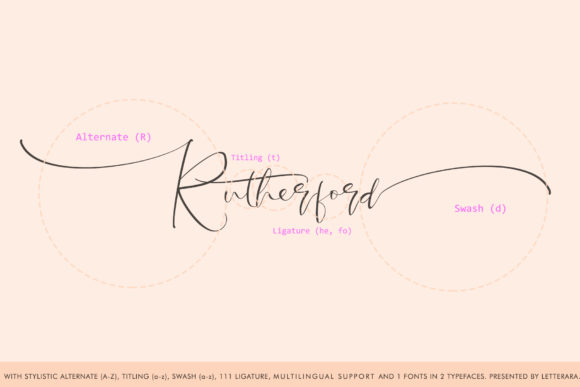 Santeria Font PNG with transparent background - Preview 3