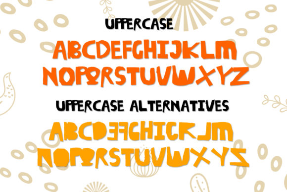 Skit Cut Font PNG with transparent background - Preview 5