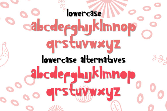 Skit Cut Font PNG with transparent background - Preview 6
