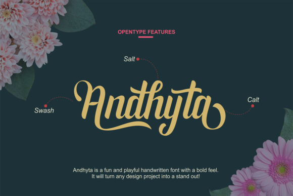Andhyta Font - Preview 1