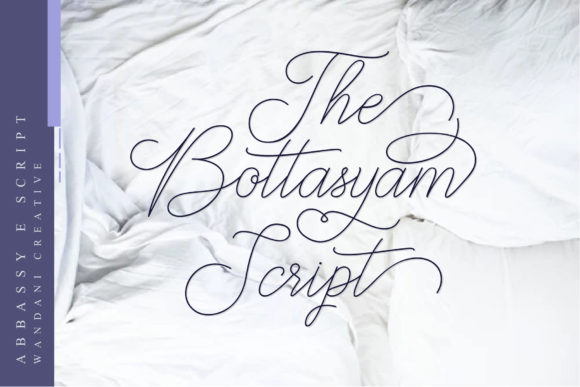 Abbassy Script Font PNG with transparent background - Preview 1