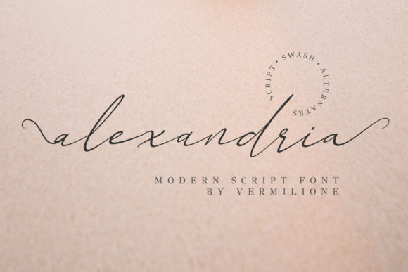 Alexandria Font - Preview 6