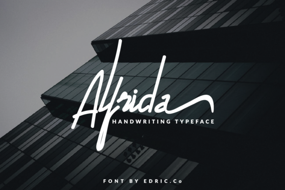 Alfrida Font - Preview 1