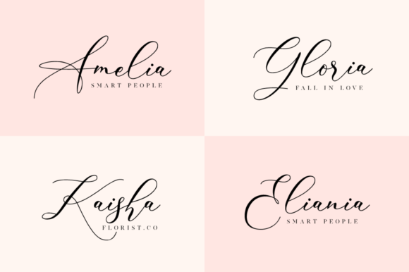 Alisson Script Font - Preview 2