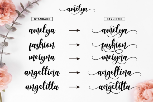 Amelya Font - Preview 1