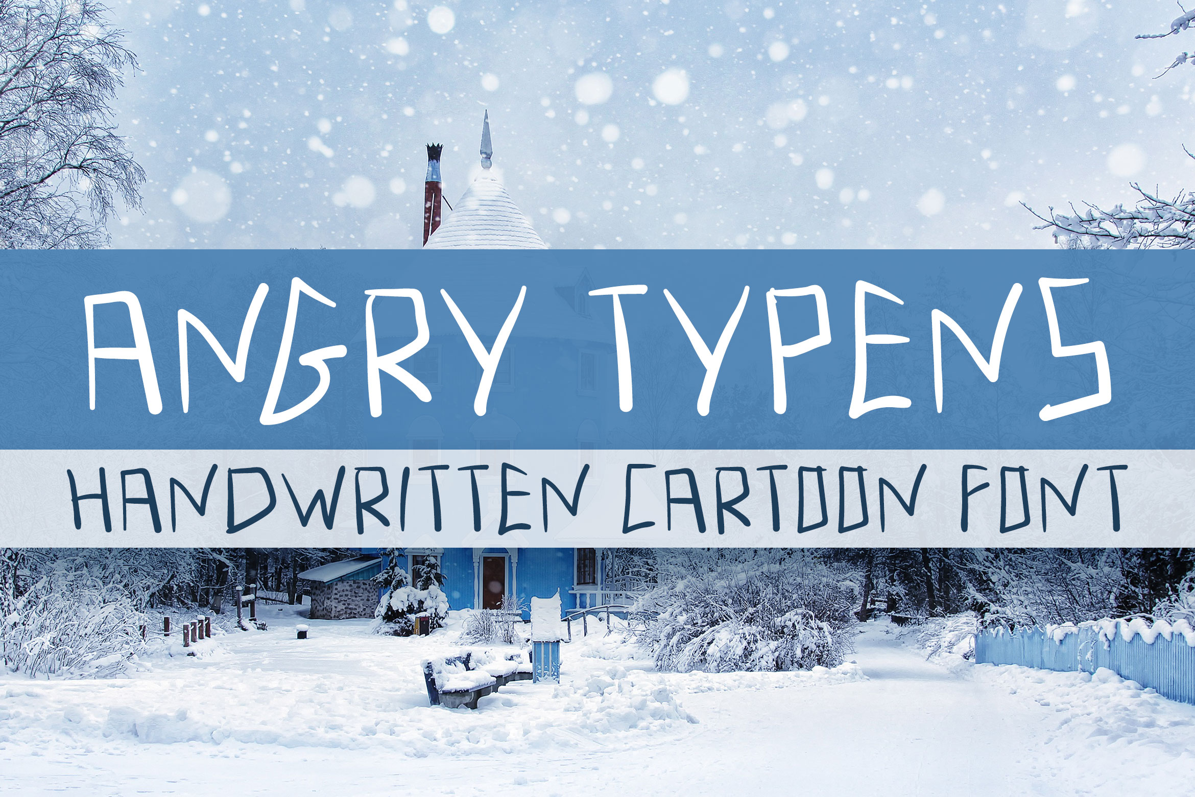Angry Typens Font by Dasagani · Creative Fabrica