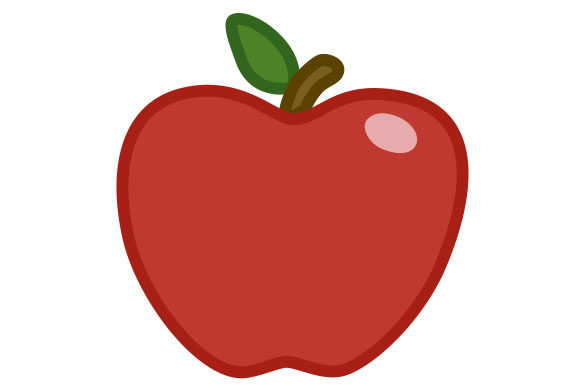 Apple Vector -&nbsp; Clipart Graphic Illustrations By Milaski