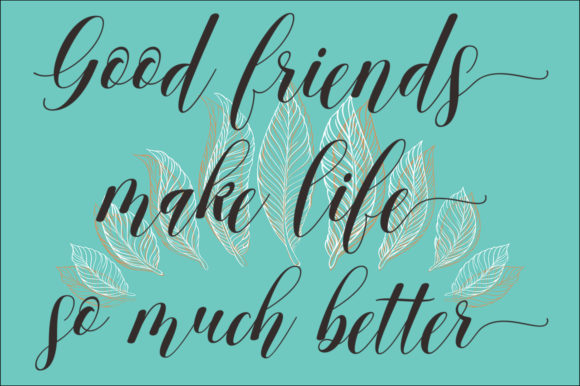 Archery Script Font - Preview 3