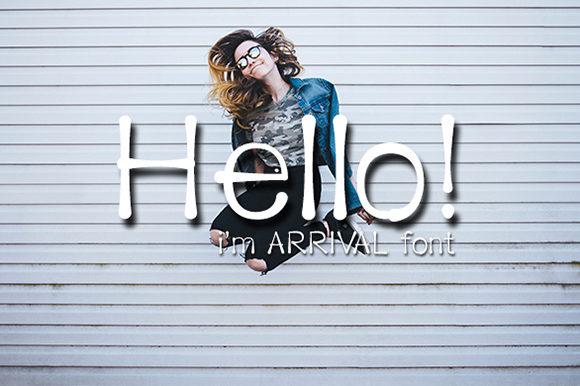 Arrival Font - Preview 1