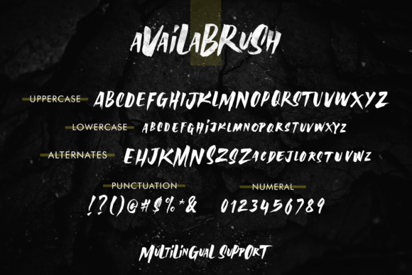 Availabrush Font - Preview 5