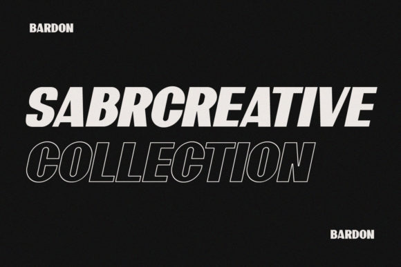 Bardon Family Font - Preview 2