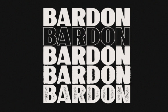 Bardon Family Font - Preview 5