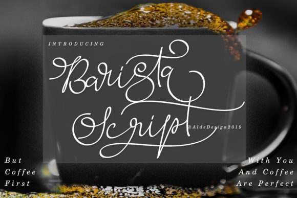 Barista Script Font - Preview 6
