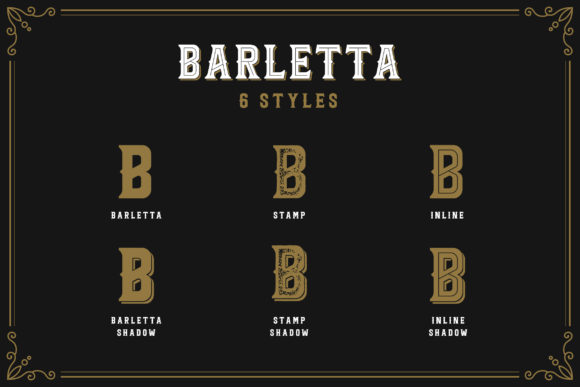 Barletta Font - Preview 1