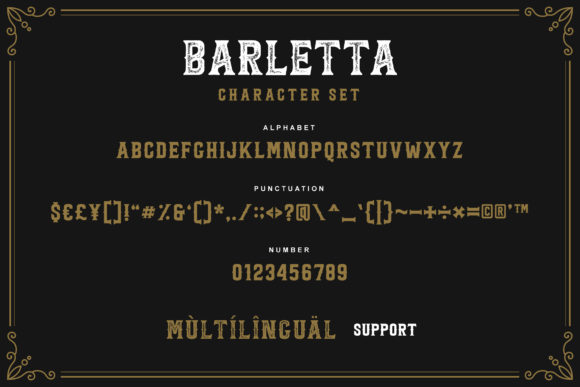 Barletta Font - Preview 5