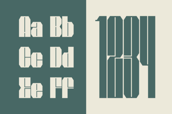 Bauhead Font - Preview 2