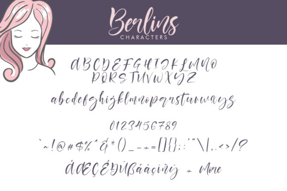 Berlins Script Font - Preview 5