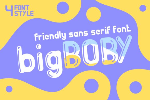 Big Boby Font - Preview 1