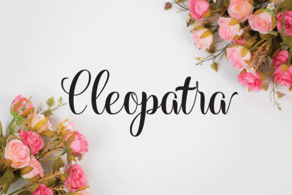 Bought Font - Preview 1