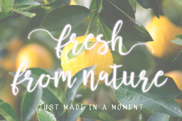 Butter Mellow Font - Preview 2