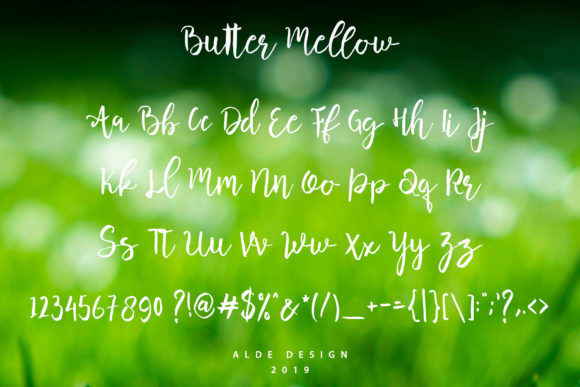 Butter Mellow Font - Preview 5