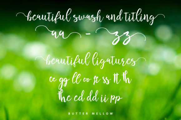 Butter Mellow Font - Preview 6