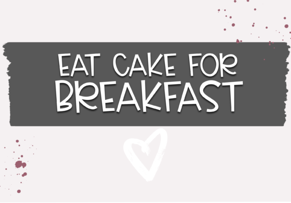 Cake Batter Font - Preview 1