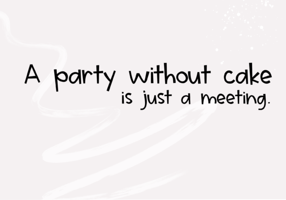 Cake Batter Font - Preview 2