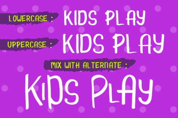 Candy Font - Preview 1