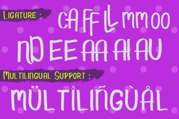 Candy Font - Preview 2