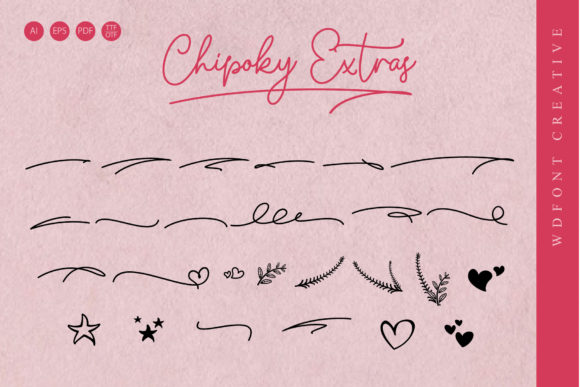 Chipoky Font - Preview 3