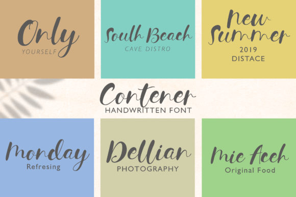 Contener Font - Preview 4