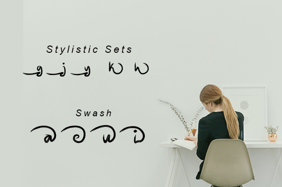 Corffa Brushes Font - Preview 2