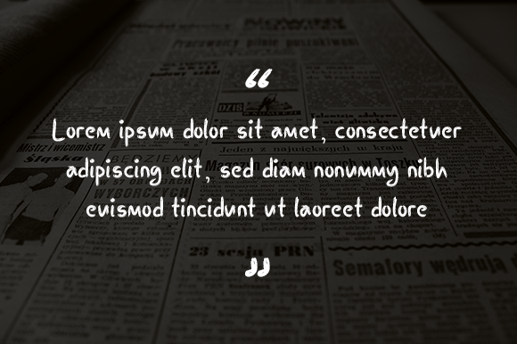 Corffa Brushes Font - Preview 4