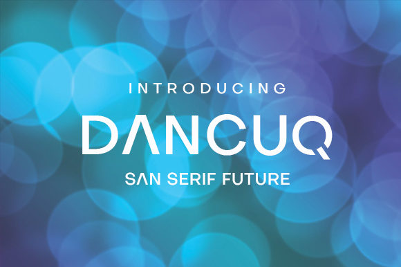 Dancuq Font PNG with transparent background - Preview 1