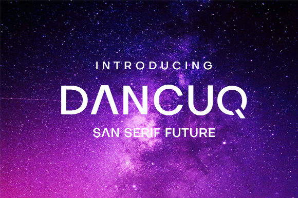 Dancuq Font PNG with transparent background - Preview 2