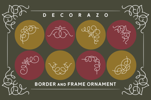 Decorazo Font PNG with transparent background - Preview 1
