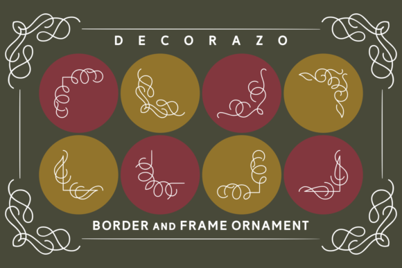 Decorazo Font PNG with transparent background - Preview 3