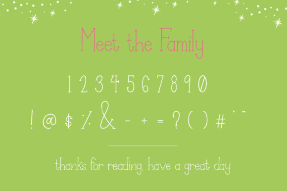 Dino Friends Font PNG with transparent background - Preview 3