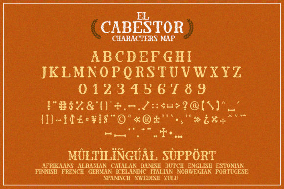 El Cabestor Font - Preview 5