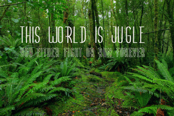 Eyes Jugle Font - Preview 1