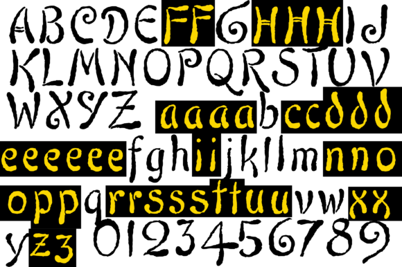 Façade Pro Font PNG with transparent background - Preview 1