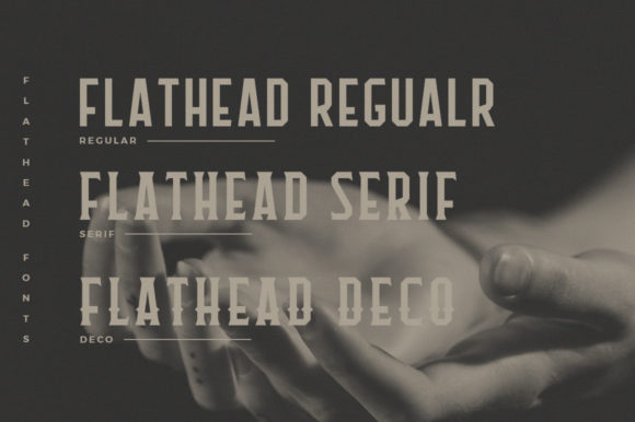 Flathead Font - Preview 1