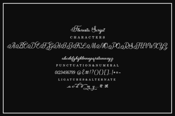 Floresta Script Font - Preview 6