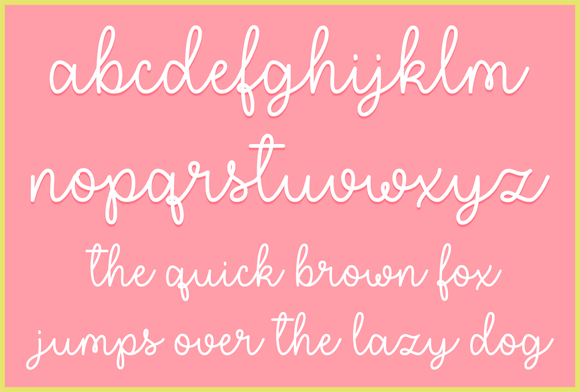 Flower Shop Font - Preview 3