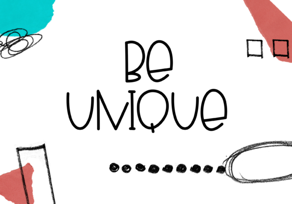 Fragments Font PNG with transparent background - Preview 2