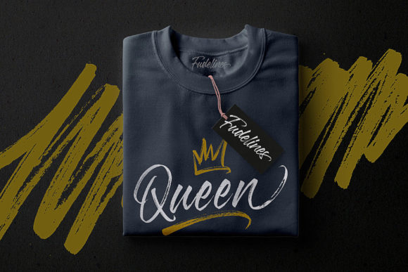 Fudeline Font - Preview 5