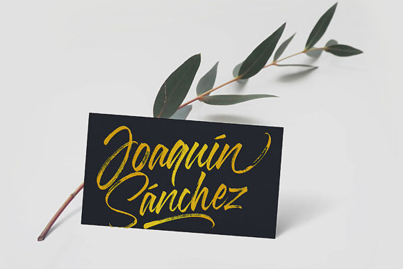 Fudeline Font - Preview 6