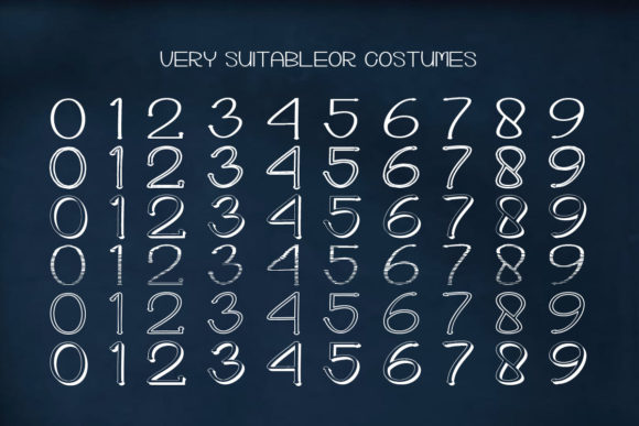 Full Charm Font PNG with transparent background - Preview 4