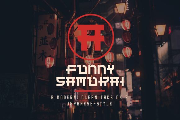 Funny Samurai Font - Preview 2